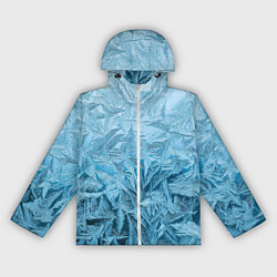 Ветровка с капюшоном женская Иней, цвет: 3D-белый