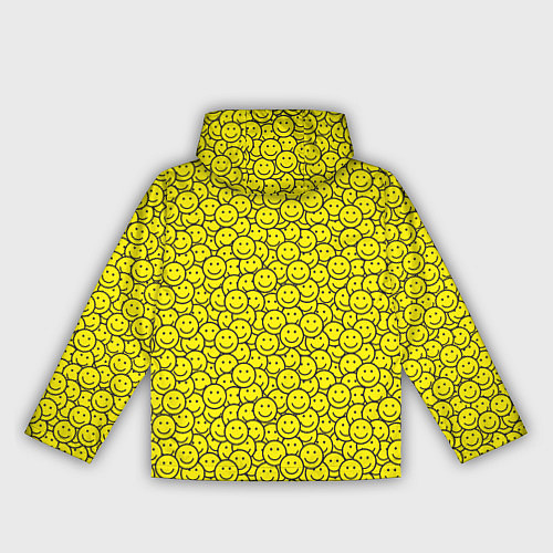 Женская ветровка Смайлики / 3D-Черный – фото 2
