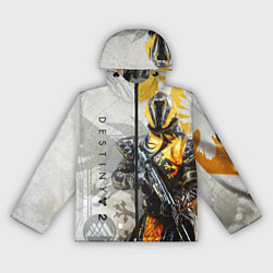 Ветровка с капюшоном женская DESTINY, WARLOCK, цвет: 3D-черный