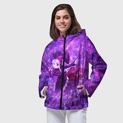 Ветровка с капюшоном женская Шалтир Бладфоллен, цвет: 3D-черный — фото 2