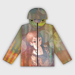 Ветровка с капюшоном женская Урарака Очако, цвет: 3D-черный