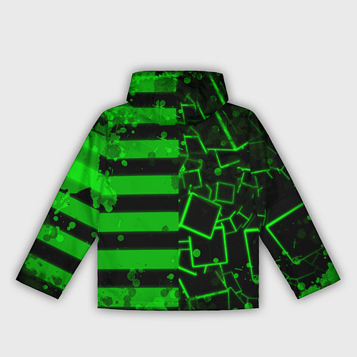 Женская ветровка Minecraft Майнкрафт / 3D-Черный – фото 2