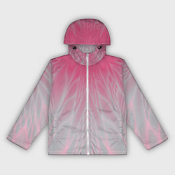 Ветровка с капюшоном женская Абстракция, цвет: 3D-белый
