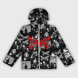 Ветровка с капюшоном женская MAYHEM, цвет: 3D-белый