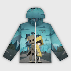 Ветровка с капюшоном женская Little Nightmares 2, цвет: 3D-белый