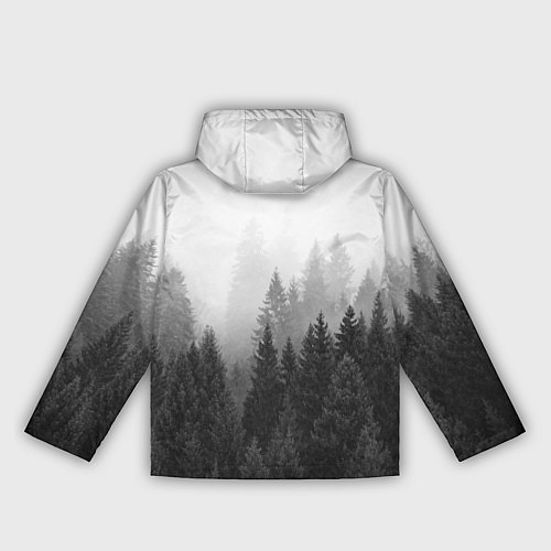 Женская ветровка Волк / 3D-Черный – фото 2