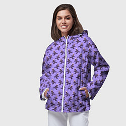 Ветровка с капюшоном женская ГОДЖО САТОРУ GOJO SATORU, цвет: 3D-белый — фото 2