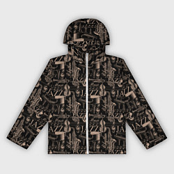 Ветровка с капюшоном женская Jazz, цвет: 3D-белый