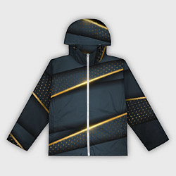 Ветровка с капюшоном женская 3D luxury gold, цвет: 3D-белый