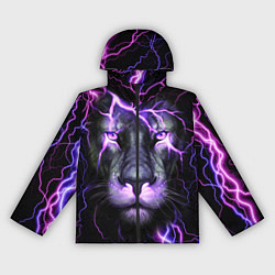 Женская ветровка НЕОНОВЫЙ ЛЕВ NEON LION