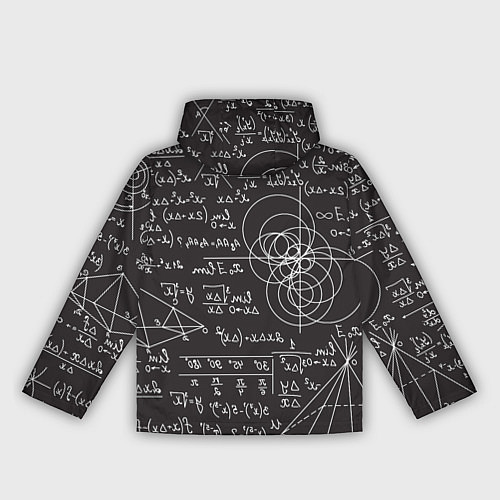 Женская ветровка Алгебра и Геометрия / 3D-Черный – фото 2