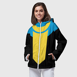 Ветровка с капюшоном женская Костюм Неуязвимого, цвет: 3D-белый — фото 2