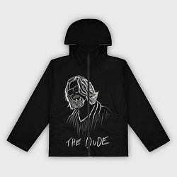 Ветровка с капюшоном женская THE DUDE Большой Лебовски, цвет: 3D-черный