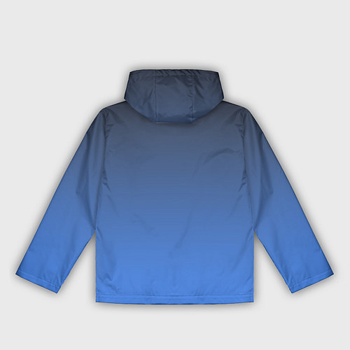 Женская ветровка DARK OCEAN GRADIENT / 3D-Черный – фото 2