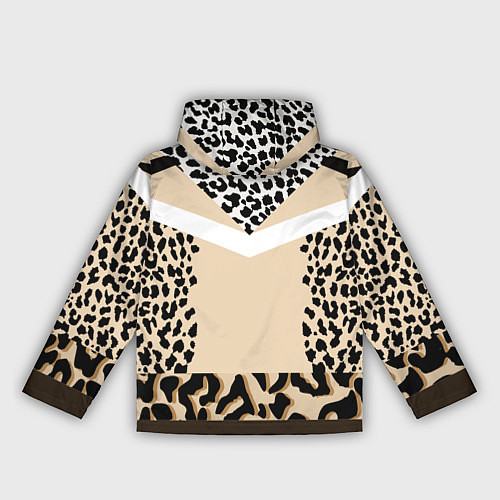 Женская ветровка Сила леопарда / 3D-Черный – фото 2