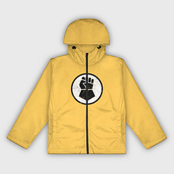 Ветровка с капюшоном женская Имперские кулаки цвет легиона 7, цвет: 3D-черный