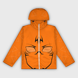 Ветровка с капюшоном женская Двуликий Сукуна, цвет: 3D-белый