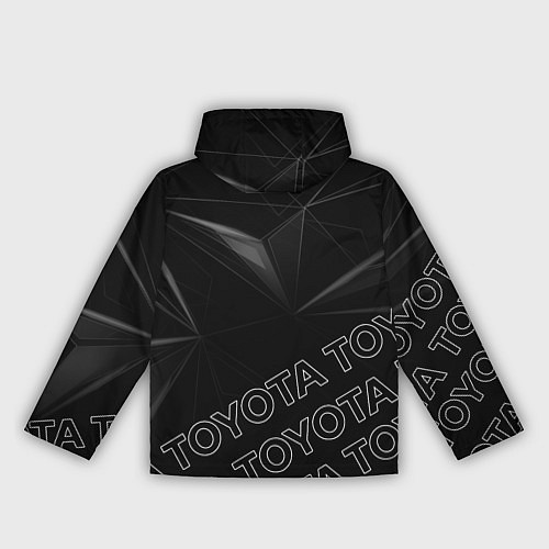 Женская ветровка TOYOTA SPORT ГЕОМЕТРИЯ / 3D-Черный – фото 2