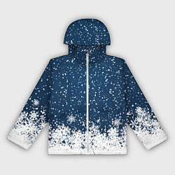 Ветровка с капюшоном женская Snow, цвет: 3D-белый