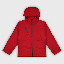 Ветровка с капюшоном женская ФОРМА, БУМАЖНЫЙ ДОМ LA CASA DE PAPEL UNIFORM, цвет: 3D-черный