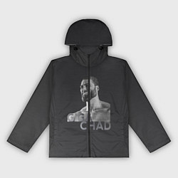 Ветровка с капюшоном женская Giga Chad, цвет: 3D-черный