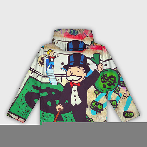 Женская ветровка Alec Monopoly ART / 3D-Черный – фото 2
