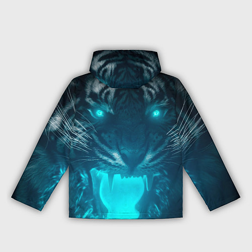 Женская ветровка Неоновый водяной тигр 2022 / 3D-Черный – фото 2