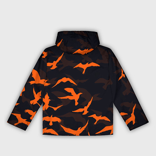 Женская ветровка Стая Воронов / 3D-Черный – фото 2