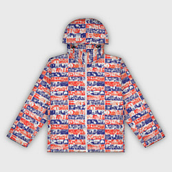 Женская ветровка СССР хроника паттерн