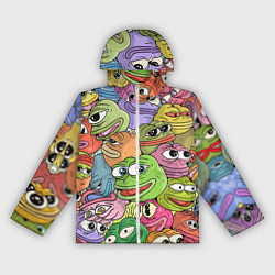 Ветровка с капюшоном женская Pepe BOMBING, цвет: 3D-белый