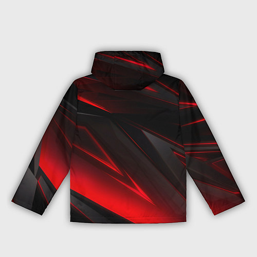 Женская ветровка Mercedes-Benz Геометрия / 3D-Черный – фото 2