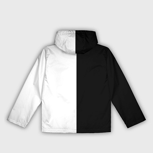 Женская ветровка РОССИЯ чёрно-белое / 3D-Черный – фото 2