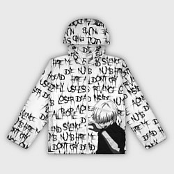 Ветровка с капюшоном женская DEAD INSIDE 1000-7, цвет: 3D-белый