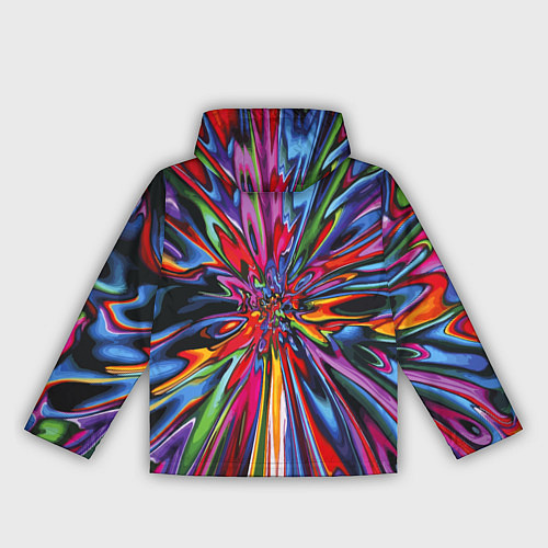 Женская ветровка Color pattern Impressionism / 3D-Черный – фото 2
