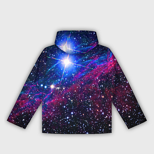 Женская ветровка Открытый космос Star Neon / 3D-Черный – фото 2
