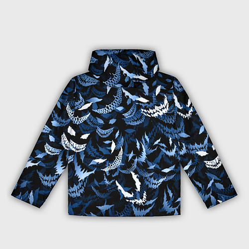 Женская ветровка Drain monsters / 3D-Черный – фото 2