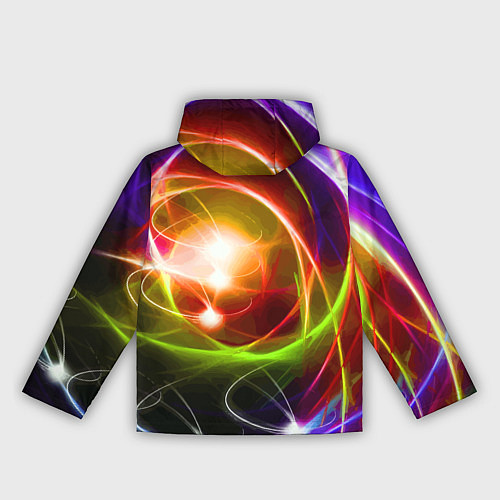 Женская ветровка Галактическое звёздное пространство Galactic Star / 3D-Черный – фото 2