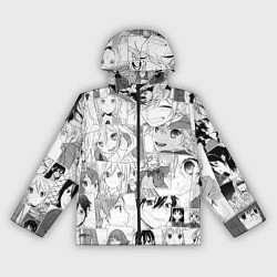 Ветровка с капюшоном женская Horimiya pattern, цвет: 3D-черный