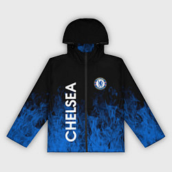 Ветровка с капюшоном женская Chelsea пламя, цвет: 3D-черный