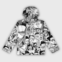 Ветровка с капюшоном женская Путь домохозяина паттерн, цвет: 3D-белый