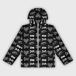 Ветровка с капюшоном женская DM ENJOY THE SILENCE, цвет: 3D-белый