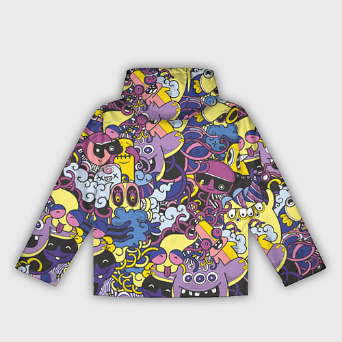 Женская ветровка Монстры-такие монстры / 3D-Черный – фото 2