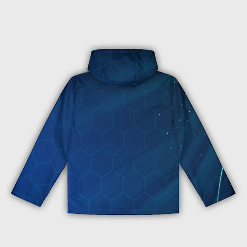 Женская ветровка Liverpool Соты Абстракция / 3D-Черный – фото 2