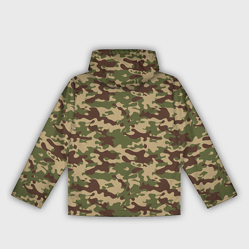 Женская ветровка Камуфляж ВСР-98 Флора / 3D-Черный – фото 2