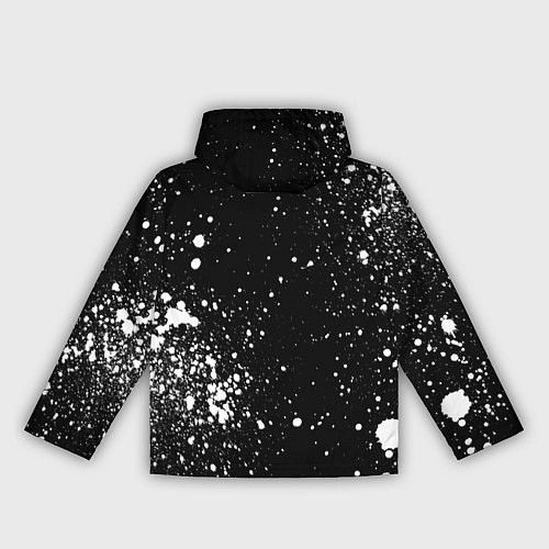 Женская ветровка Тетрадь смерти брызги / 3D-Черный – фото 2