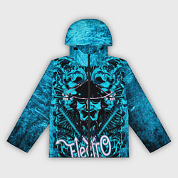 Ветровка с капюшоном женская Самурай Electro, цвет: 3D-черный