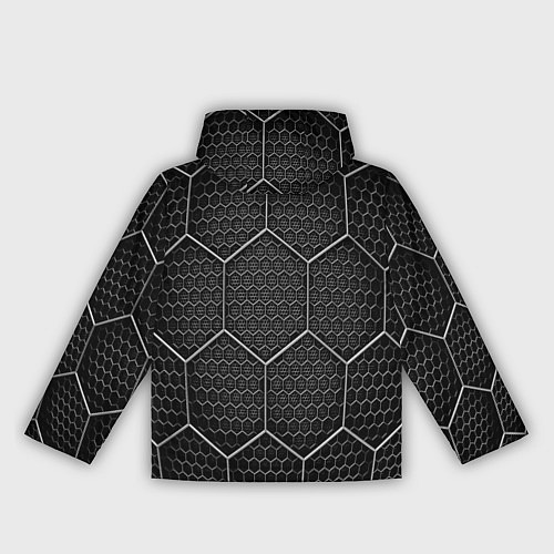 Женская ветровка Стальные соты / 3D-Черный – фото 2