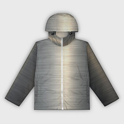 Ветровка с капюшоном женская Нержавейка - текстура, цвет: 3D-белый