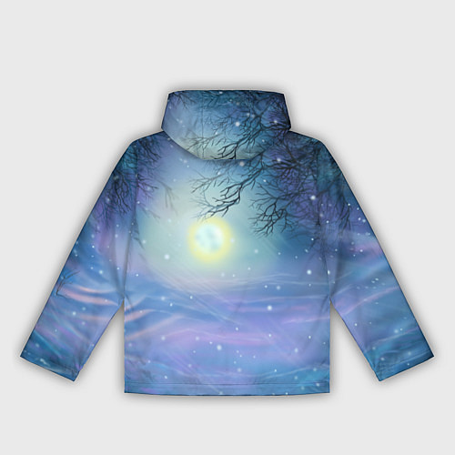 Женская ветровка Фэнтези зимние супергерои / 3D-Черный – фото 2