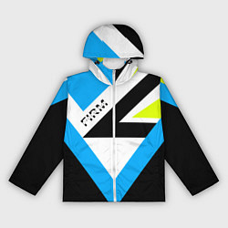 Ветровка с капюшоном женская FIRM спортик, цвет: 3D-белый